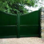Portail aluminium  Art et Fenètre Contemporain