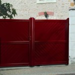 Portail aluminium  Art et Fenètre Contemporain