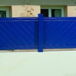 Portail aluminium  Art et Fenètre Contemporain