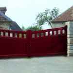 Portail aluminium  Art et Fenètre Contemporain