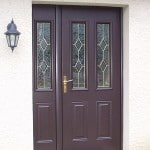 Porte d’entrée aluminium-Coubert