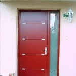 Porte d’entrée aluminium-Noiseau